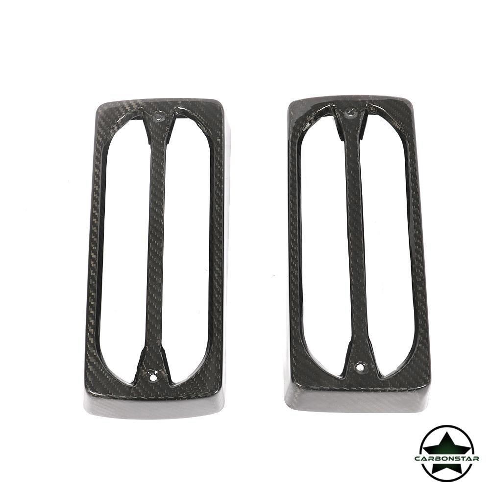 Cstar Carbon Rücklicht Abdeckung Cover für Mercedes Benz G Klasse G55 G63 G65 AMG 04-18