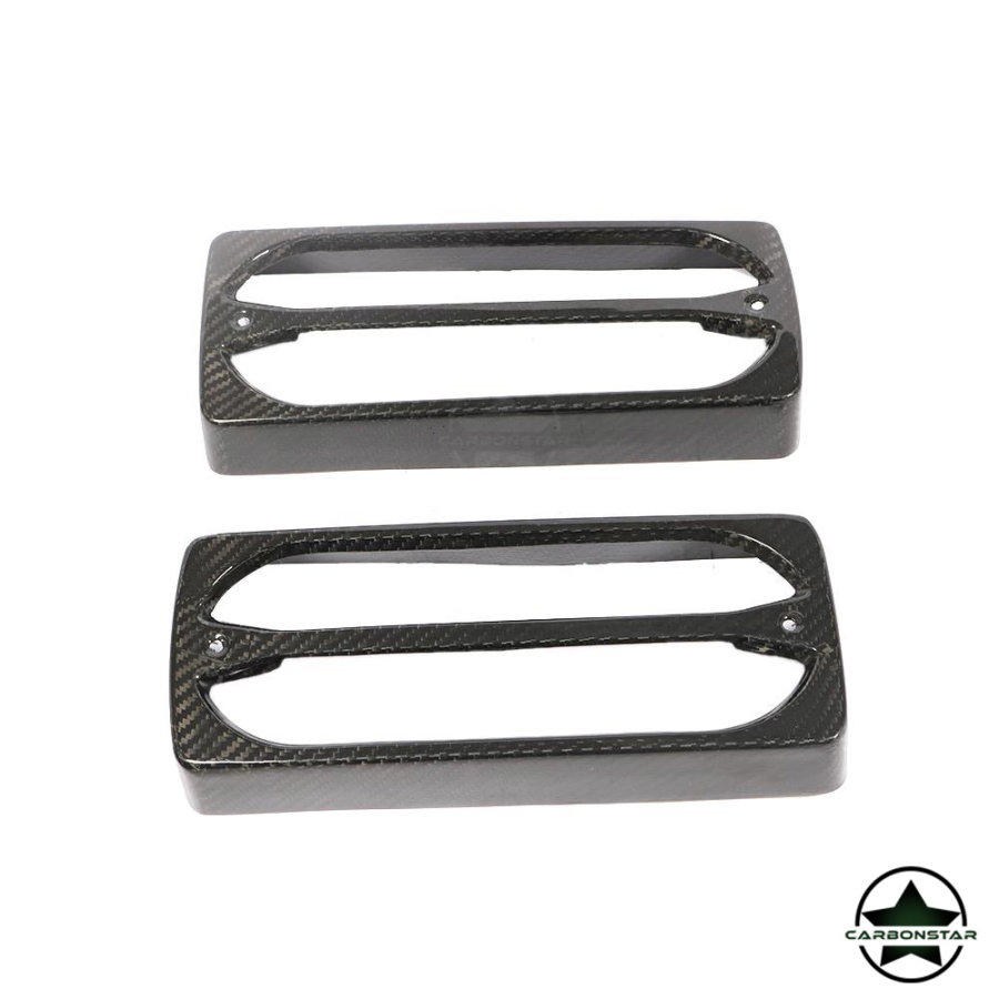 Cstar Carbon Rücklicht Abdeckung Cover für Mercedes Benz G Klasse G55 G63 G65 AMG 04-18