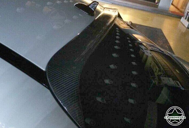 Cstar Carbon Gfk Dachspoiler OE für Mercedes Benz W205 Limo C63