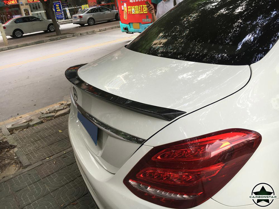 Cstar Carbon Gfk Heckspoiler V2 für Mercedes Benz W205 Limo C63 C43