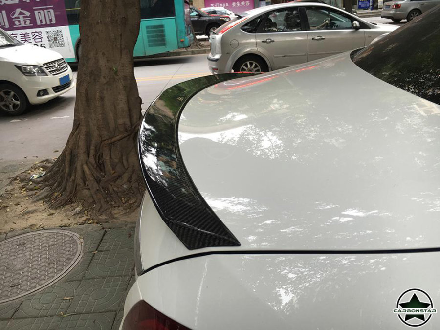 Cstar Carbon Gfk Heckspoiler V2 für Mercedes Benz W205 Limo C63 C43
