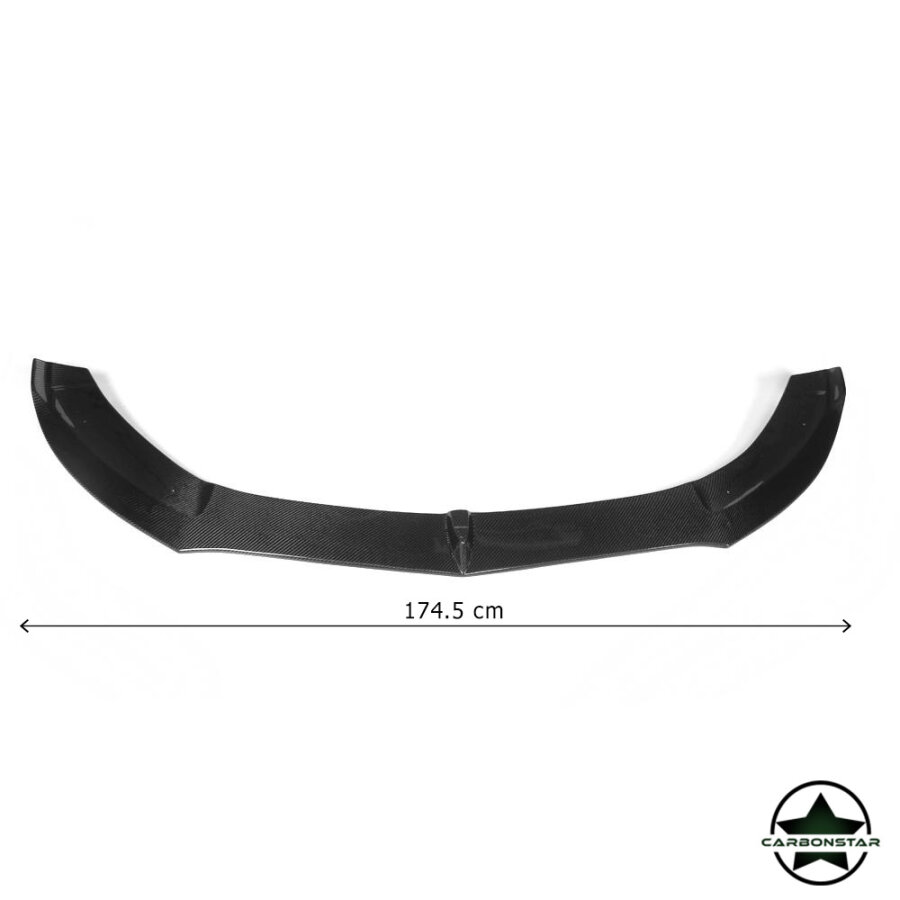 Cstar Carbon Gfk Frontlippe für Mercedes Benz W205 C205 Coupe C43 AMG Sportpaket