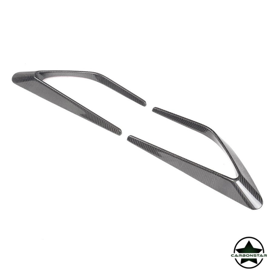 Cstar Carbon Gfk Canards Abdeckung vorne für Mercedes Benz W205 AMG Sportpaket C63 Limo