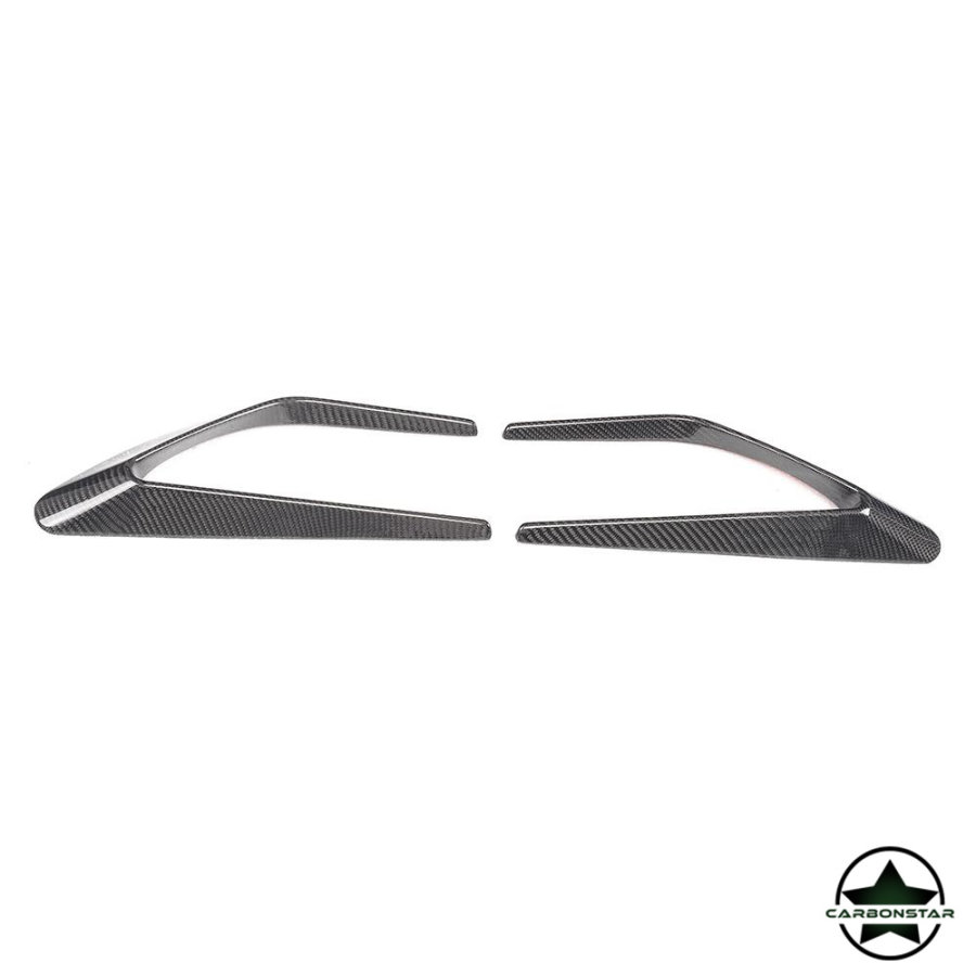 Cstar Carbon Gfk Canards Abdeckung vorne für Mercedes Benz W205 AMG Sportpaket C63 Limo