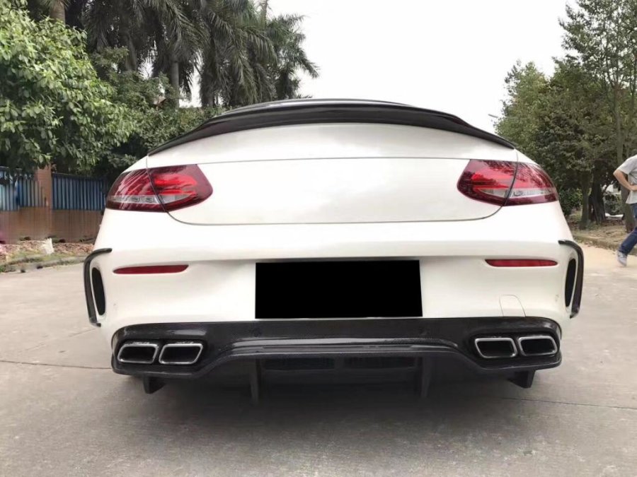 Cstar Carbon Gfk Heckdiffusor PSM für Mercedes Benz...