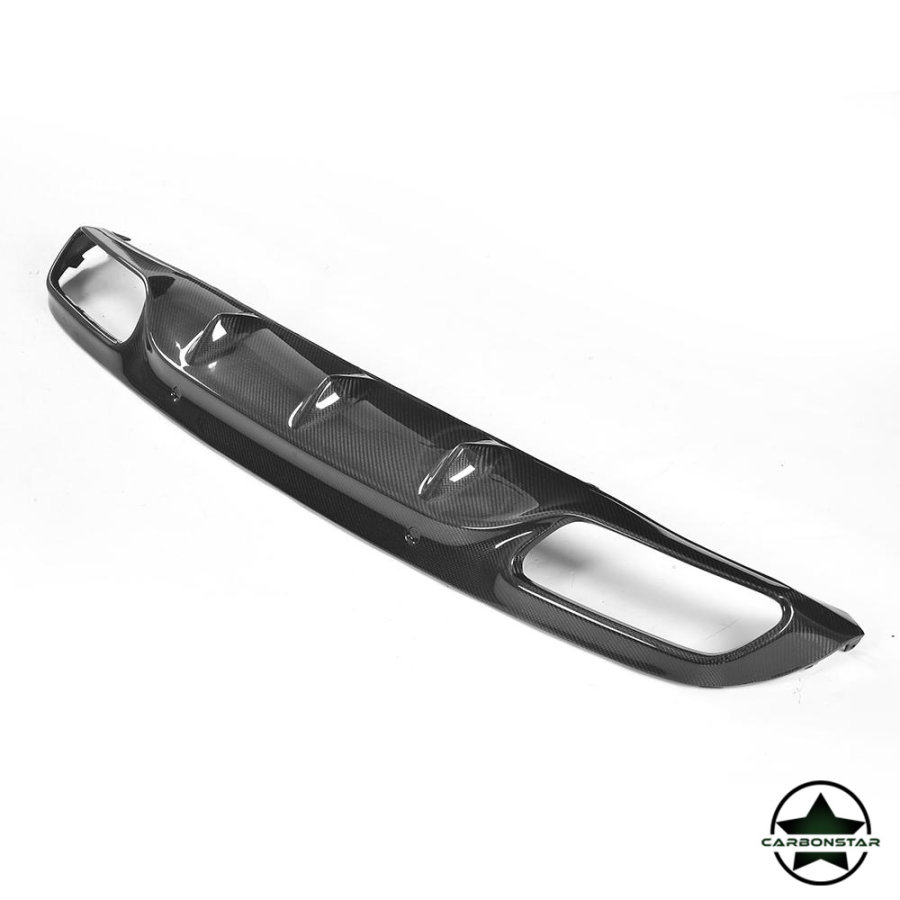 Cstar Carbon Gfk Heckdiffusor Typ OE für Mercedes Benz W205 C205 C63 AMG Coupe C-Klasse