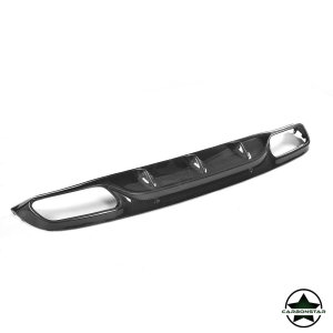 Cstar Carbon Gfk Heckdiffusor Typ OE für Mercedes Benz W205 C205 C63 AMG Coupe C-Klasse