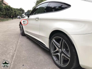 Cstar Carbon Gfk Kotflügel Abdeckung für Mercedes Benz W205 C205 Coupe C63 C63s