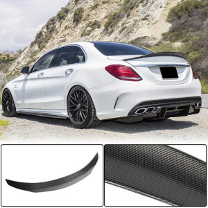 Cstar Carbon Gfk Spoiler PSM Typ für Mercedes Benz W205 C205 C63 C43 -  Limo
