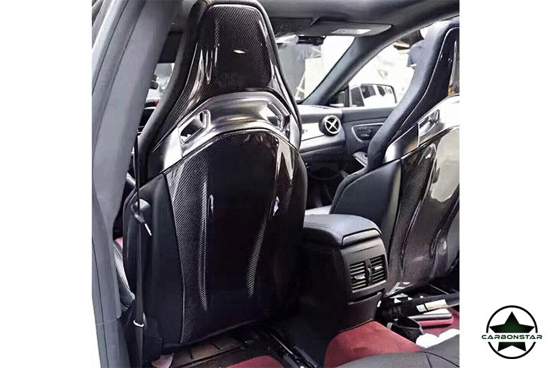 Cstar Carbon Gfk Sitzabdeckung Sitz Cover f&uuml;r Mercedes Benz W205 C63 GLA CLA45 A45