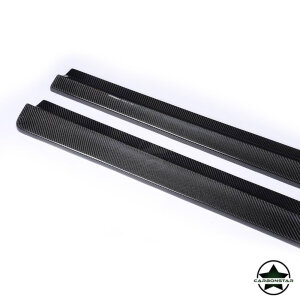 Cstar Carbon Gfk Seitenschweller für Mercedes Benz W204 C204 C63 AMG 2012+ Coupe / Limo