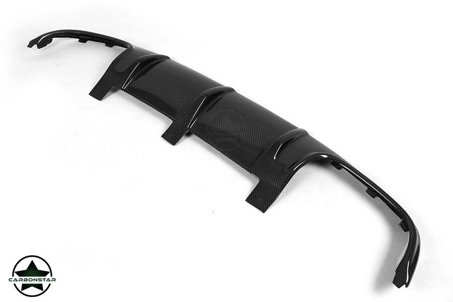 Cstar Carbon Gfk Heckdiffusor OE für Mercedes Benz W204 C204 C63 AMG LIMO COUPE VMOPF