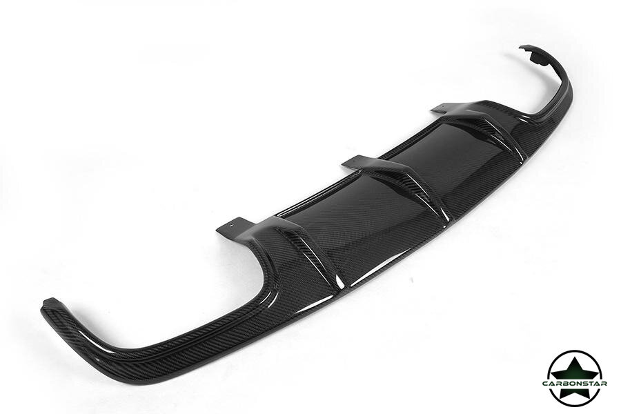 Cstar Carbon Gfk Heckdiffusor OE für Mercedes Benz W204 C204 C63 AMG LIMO COUPE VMOPF