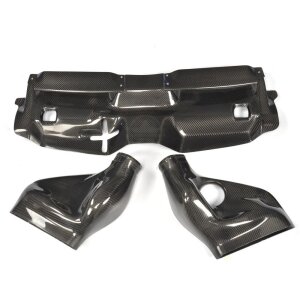 Cstar Carbon Gfk Air Intake Lufteinlass Filter Abdeckung für Mercedes Benz W204 C63 MOPF