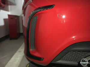 Cstar Carbon Gfk Abdeckung Stoßstange hinten für Mercedes Benz W176 A45 AMG