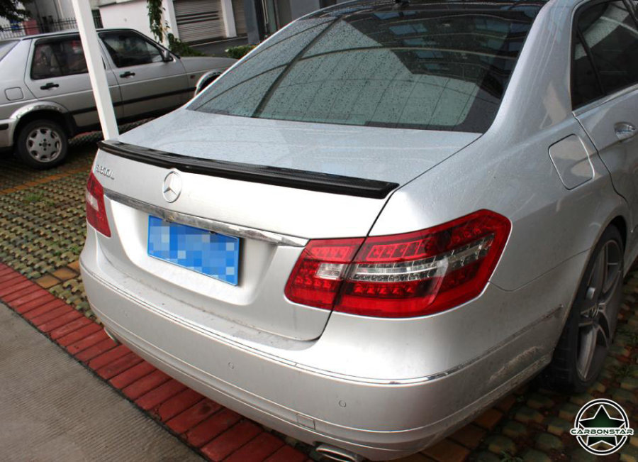 Cstar Carbon Gfk Heckspoiler für Mercedes Benz W212 Limousine