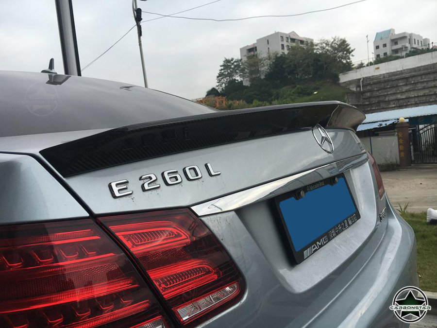 Cstar Carbon Gfk Heckspoiler V für Mercedes Benz W212 Limousine