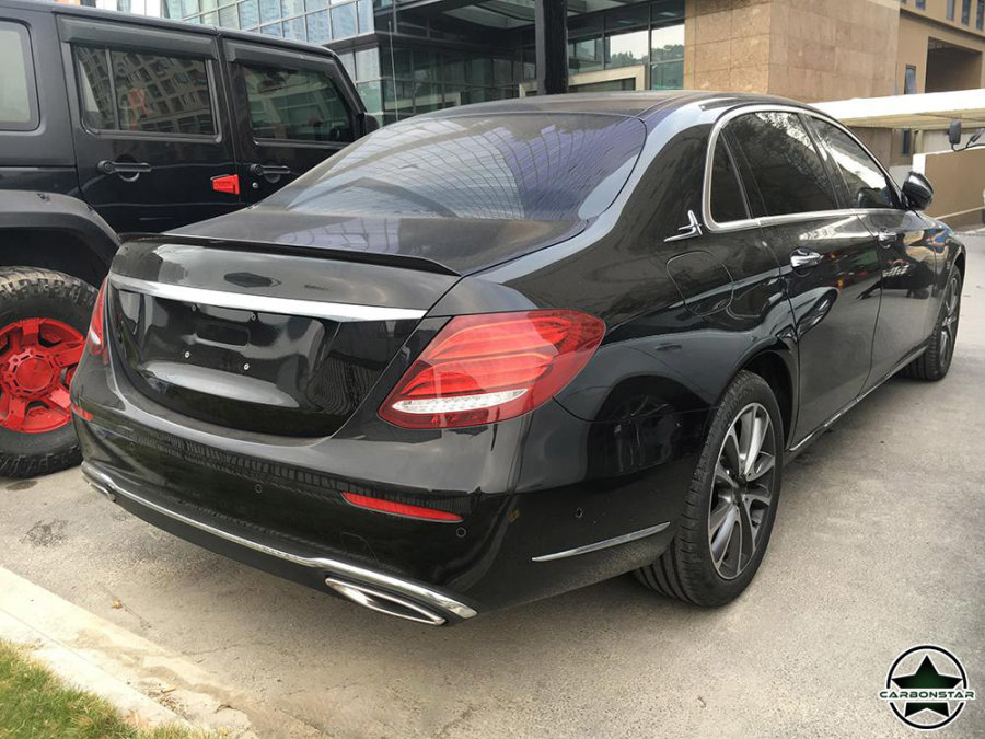 Cstar Carbon Gfk Heckspoiler f&uuml;r Mercedes Benz W213 Limousine +AMG