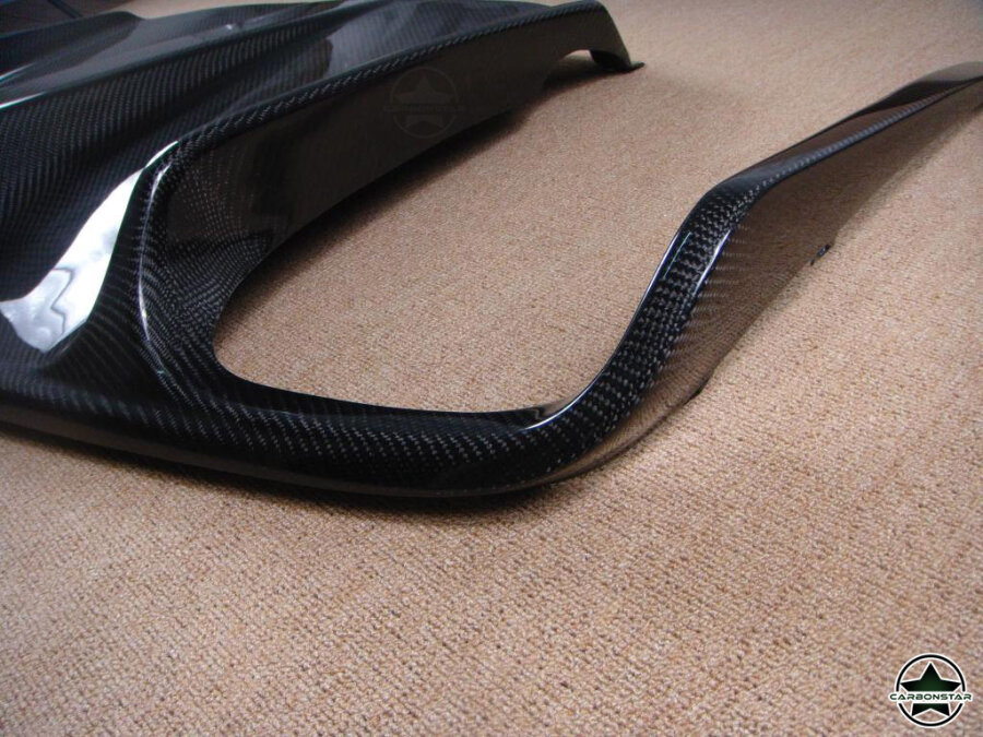 Cstar Carbon Gfk Heckdiffusor Typ J für Mercedes Benz W207 C207 A207 Coupe Cabrio AMG VFL 09-13