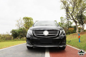 Cstar Carbon Gfk Frontlippe B f&uuml;r Mercedes Benz Vito V Klasse 14-18 Standard Edition W447 V200 V220 V250