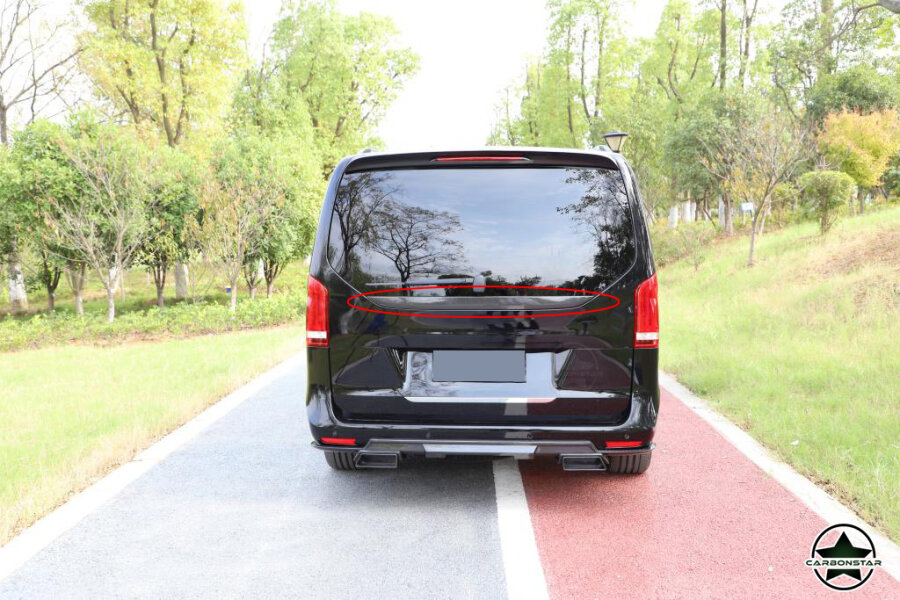 Cstar Carbon Abdeckung Leiste Koferraum Spoiler für...