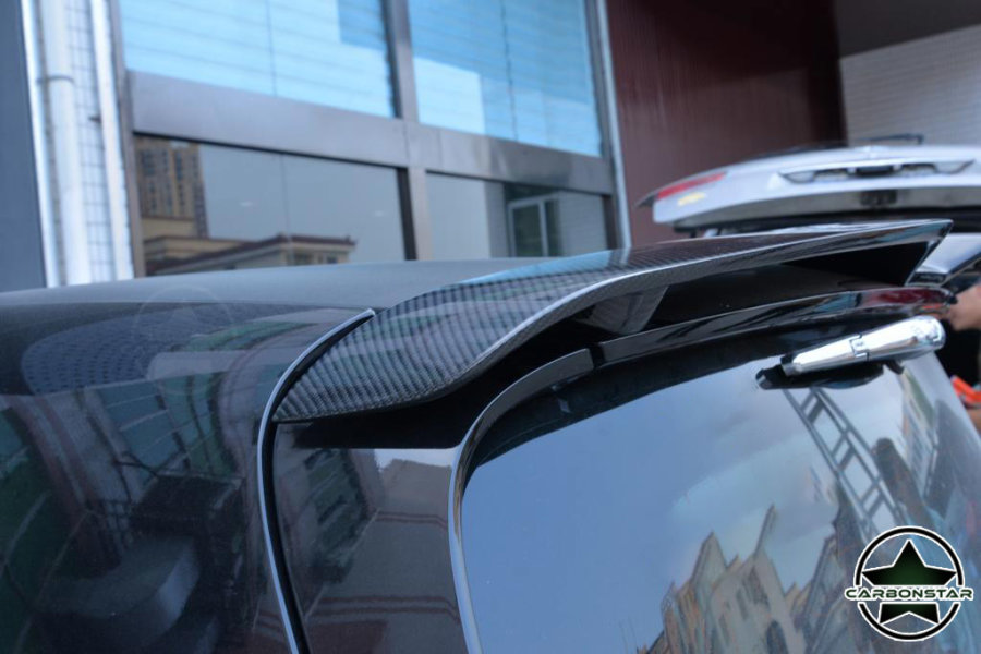 Cstar Carbon Gfk Heckspoiler Flügel für Smart...