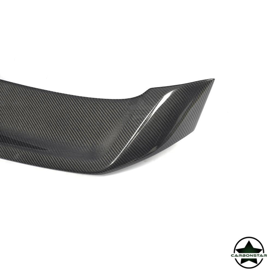 Cstar Carbon FRP Rear Spoiler Wing Type J Cover suitable for Smart 453 Fortwo Coupé 16-18