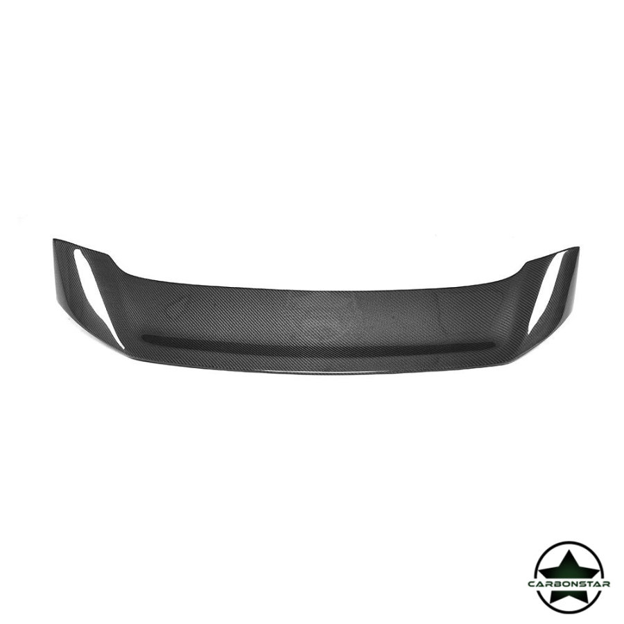 Cstar Carbon FRP Rear Spoiler Wing Type J Cover suitable for Smart 453 Fortwo Coupé 16-18