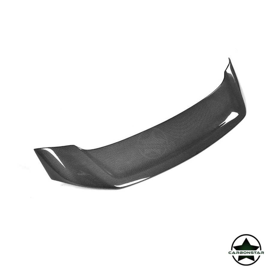 Cstar Carbon FRP Rear Spoiler Wing Type J Cover suitable for Smart 453 Fortwo Coupé 16-18