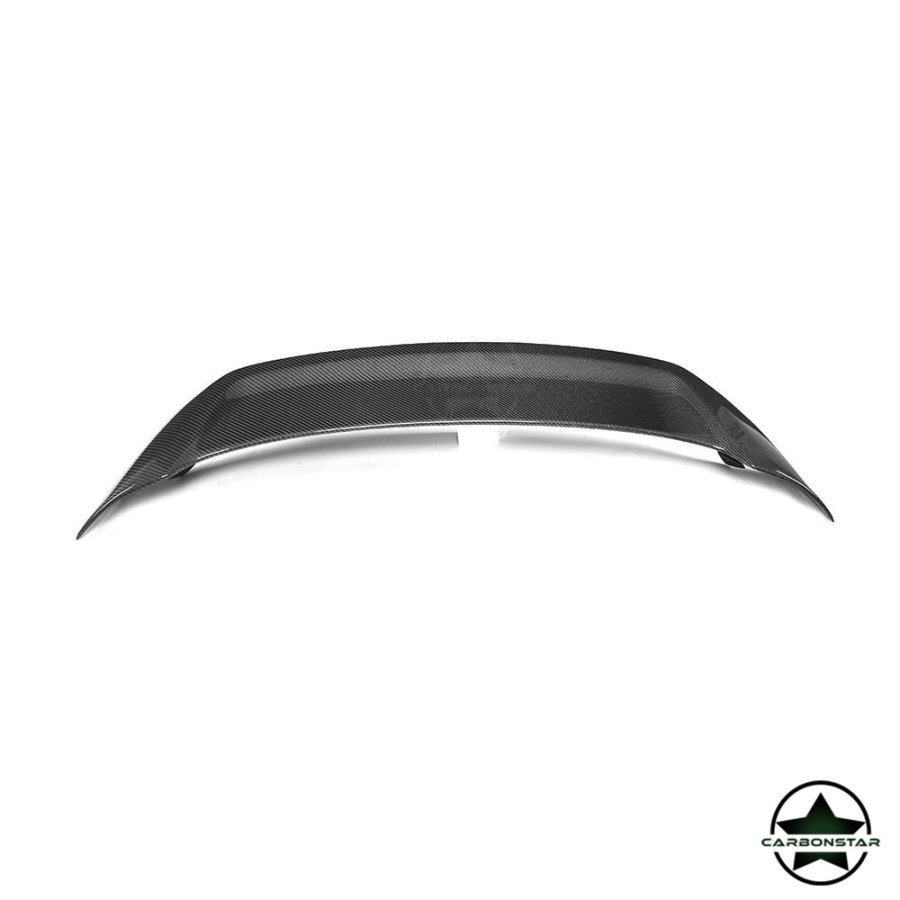 Cstar Carbon FRP Rear Spoiler Wing Type J Cover suitable for Smart 453 Fortwo Coupé 16-18