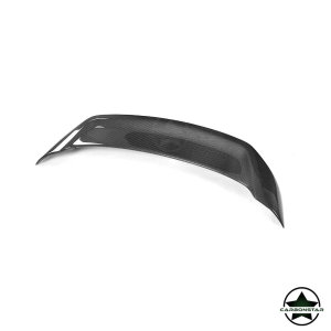 Cstar Carbon FRP Rear Spoiler Wing Type J Cover suitable for Smart 453 Fortwo Coupé 16-18