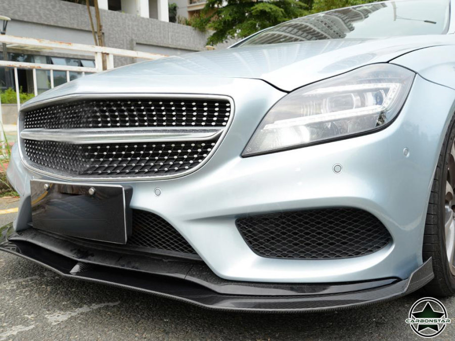 Cstar Carbon Gfk Frontspoilerlippe für Mercedes Benz...