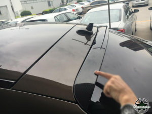 Cstar Carbon Gfk Spoiler Fenster für Mercedes Benz GLE C292 GLE63 AMG GLE43