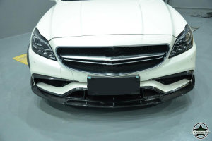 Cstar Carbon Gfk Frontlippe vorne Typ B für Mercedes Benz W218 CLS63 AMG