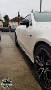 Cstar Carbon Gfk Seitenschweller für  Mercedes Benz W213 nur Coupe C238