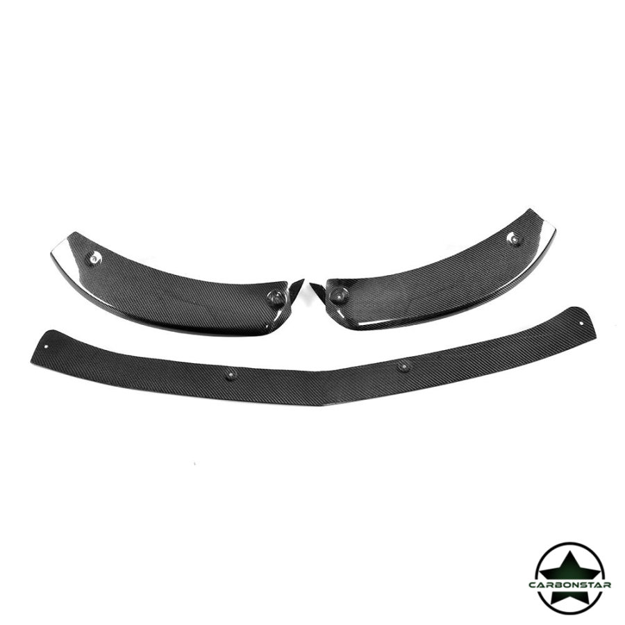 Cstar Carbon Gfk Frontlippe 3tlg. Typ B für Mercedes Benz W222 S500 S550 Coupe 2 Türer