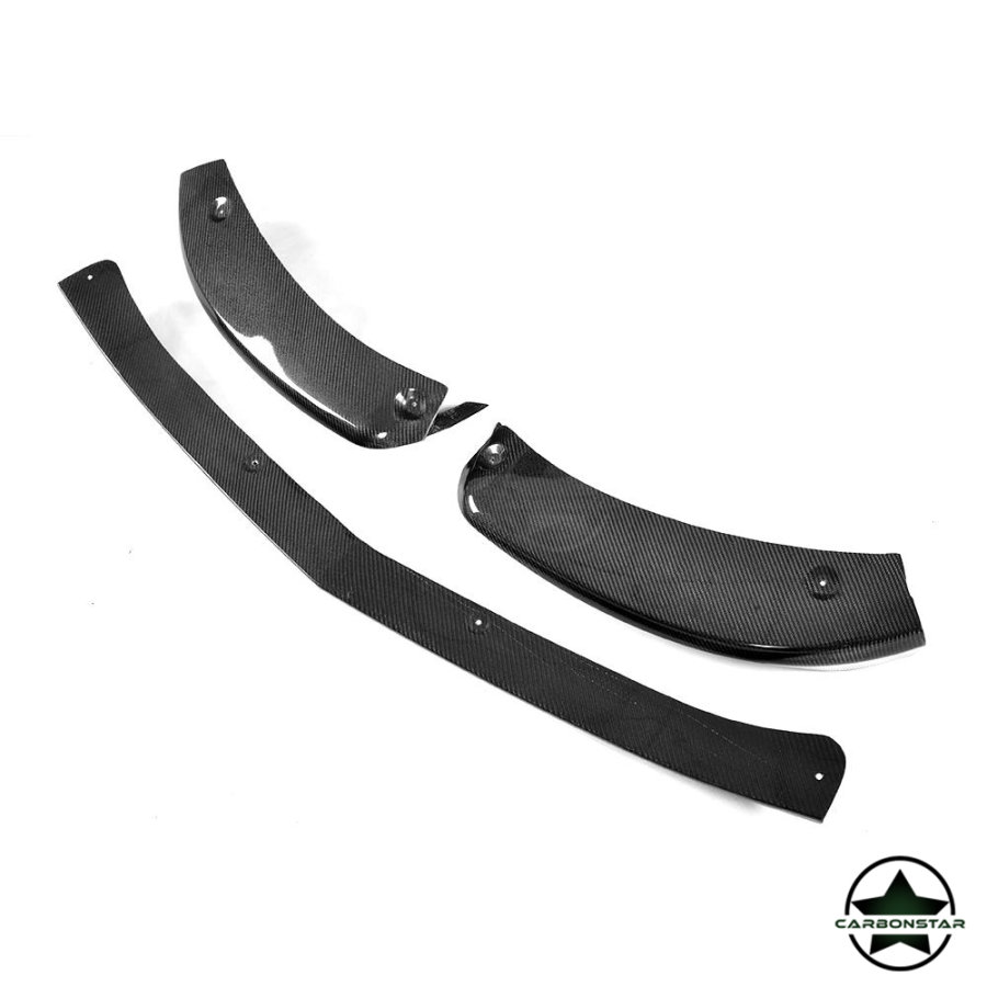 Cstar Carbon Gfk Frontlippe 3tlg. Typ B für Mercedes Benz W222 S500 S550 Coupe 2 Türer