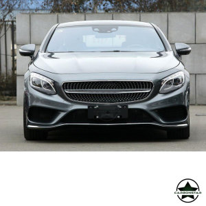 Cstar Carbon Gfk Frontlippe 3tlg. Typ B für Mercedes Benz W222 S500 S550 Coupe 2 Türer