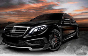 Cstar Carbon Gfk Fins Abdeckung Stoßstange vorne für Mercedes Benz AMG 4 Türer Limo AMG / nur S63)