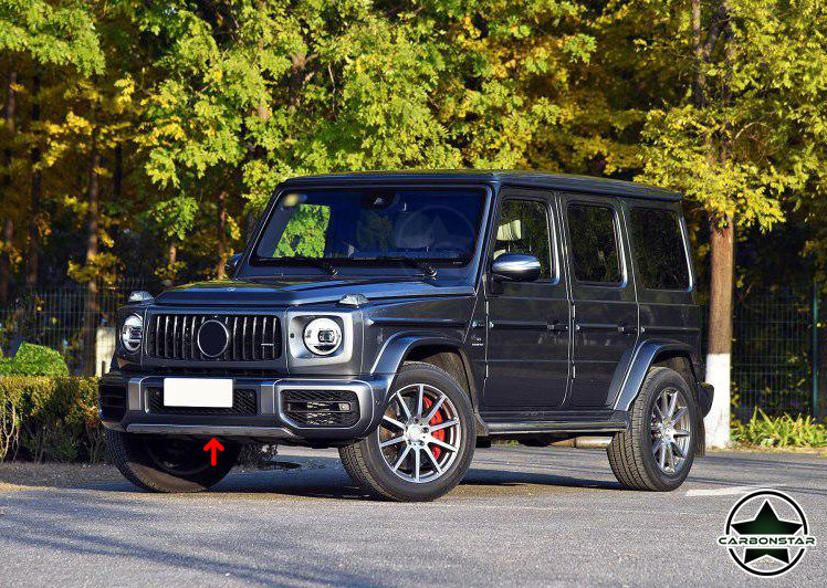 Cstar Carbon Abdeckung unten Stoßstange vorne Guard für Mercedes Benz G Klasse W463A W464 AMG