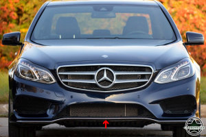 Cstar Carbon Gfk Frontlippe Spoiler vorne f&uuml;r Mercedes Benz W212 Limo 4 T&uuml;rer AMG Sport