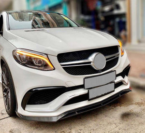Cstar Carbon Gfk Frontlippe Spoiler für Mercedes Benz GLE W292 AMG GLE63 4 Türer