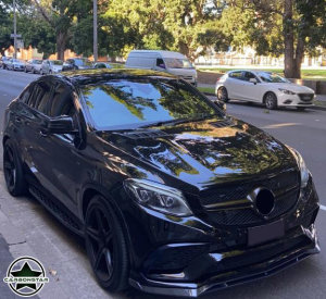 Cstar Carbon Gfk Frontlippe Spoiler für Mercedes Benz GLE W292 AMG GLE63 4 Türer