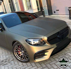 Cstar Carbon Gfk Canards Abdeckung Stoßstange vorne für Mercedes Benz W213 AMG E Klasse E200 E250 E300 E400 E450 Sport E43