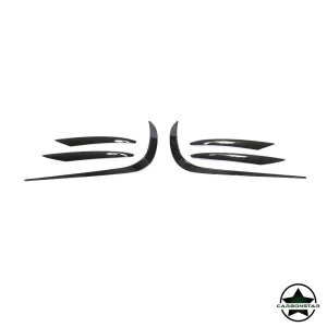 Cstar Carbon Gfk Canards Abdeckung Stoßstange vorne für Mercedes Benz W213 AMG E Klasse E200 E250 E300 E400 E450 Sport E43