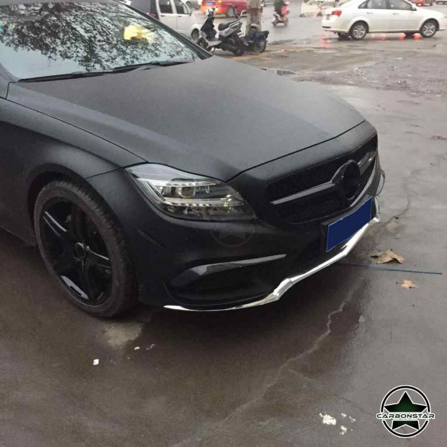 Cstar Carbon Gfk Canards Abdeckung Stoßstange vorne für Mercedes Benz W218 CLS AMG