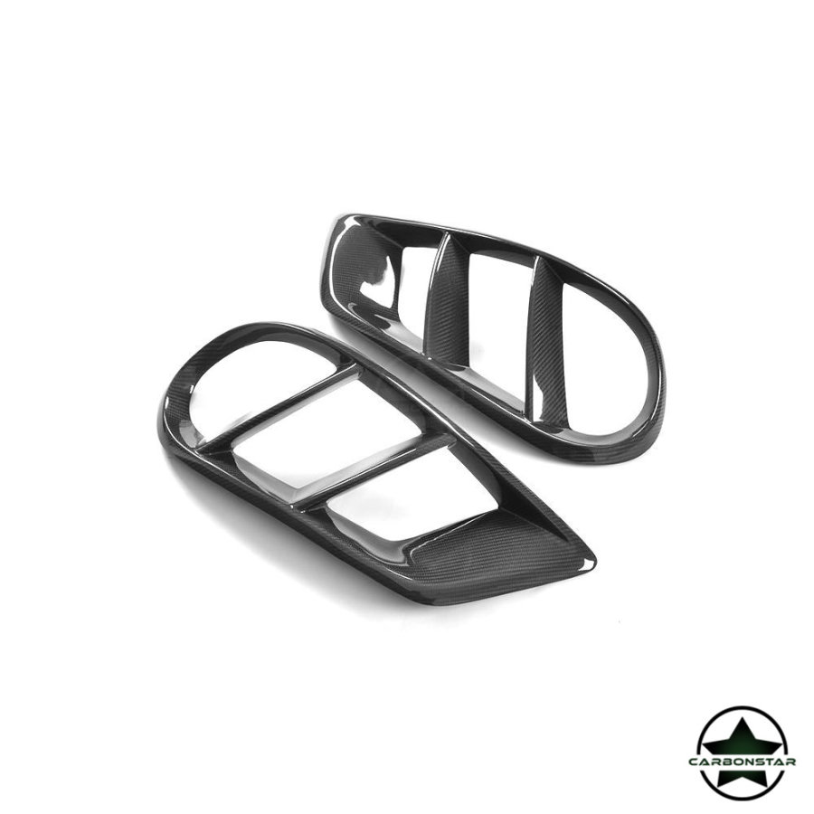 Cstar Carbon Gfk Lufteinlässe Grill für Mercedes Benz W205 C63 AMG