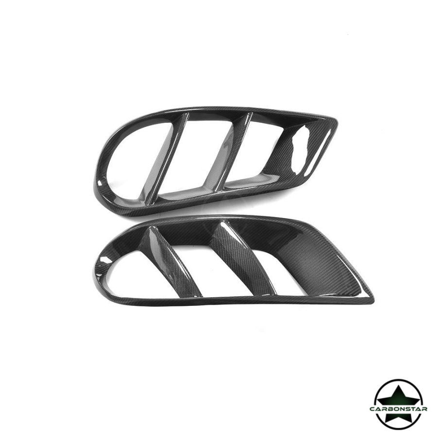 Cstar Carbon Gfk Lufteinlässe Grill für Mercedes Benz W205 C63 AMG