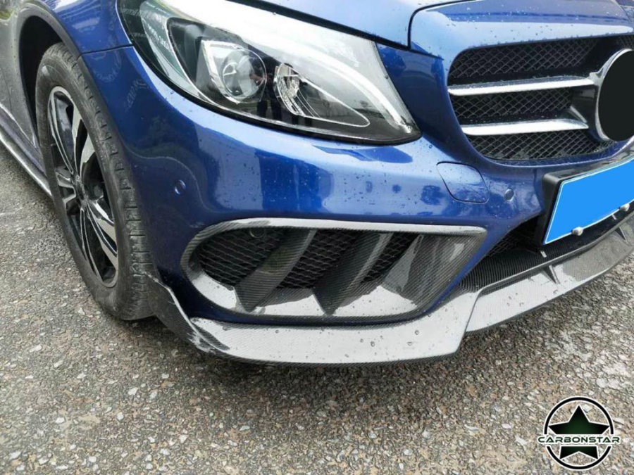 Cstar Carbon Gfk Lufteinlässe Grill für Mercedes Benz W205 C63 AMG