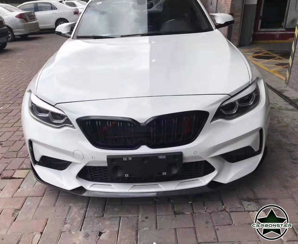 Cstar Carbon Gfk Frontlippe Performance 2 passend f&uuml;r BMW M2 F87 Competition